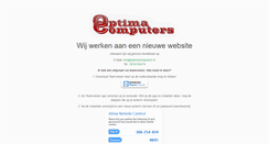 Desktop Screenshot of optimacomputers.nl